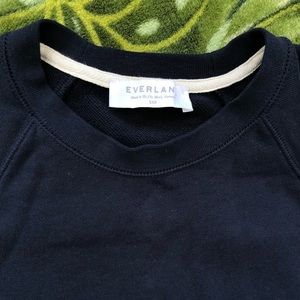Everlane French Terry Crew Neck Sweater